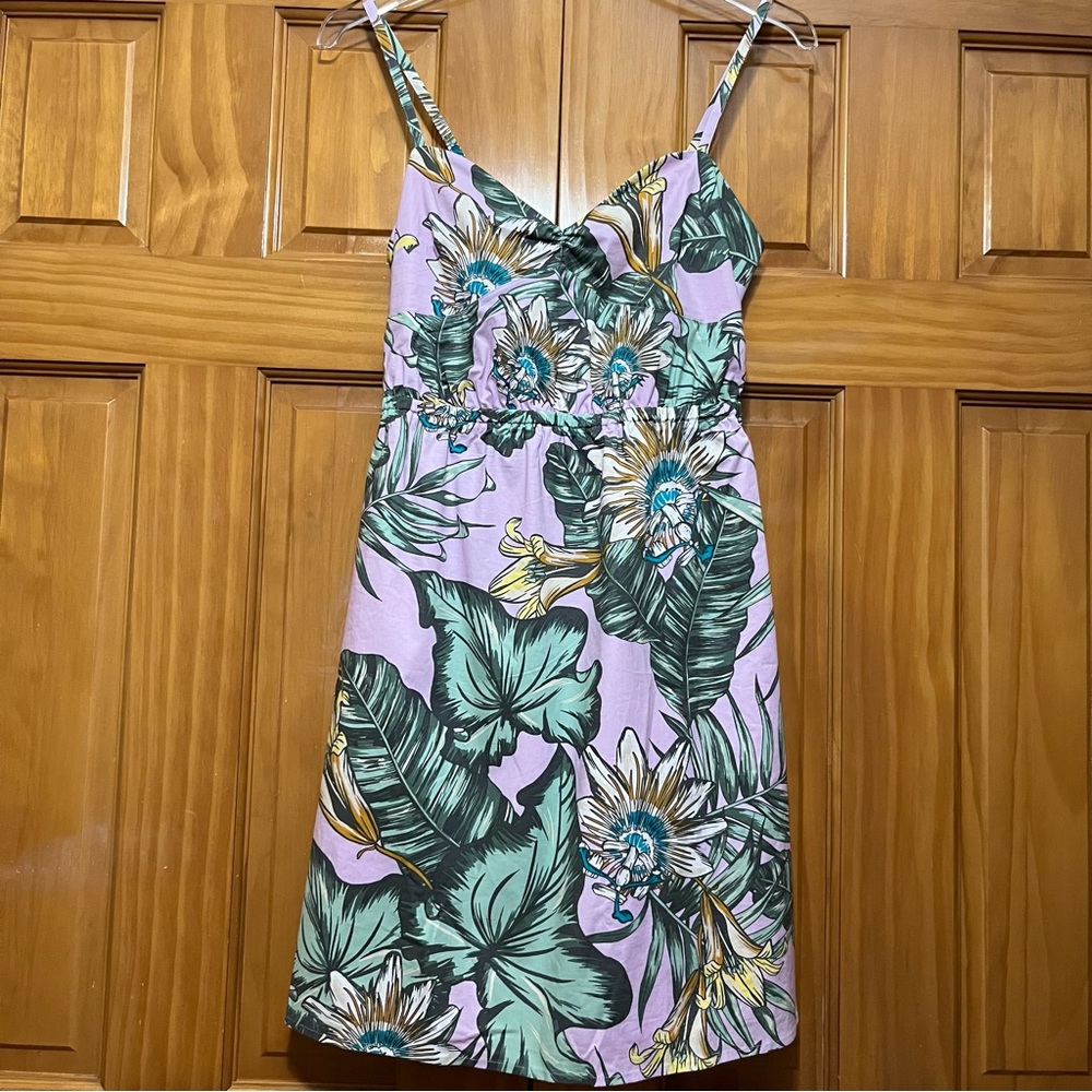 J. Crew Tropical Print Dress Size XS NWT
